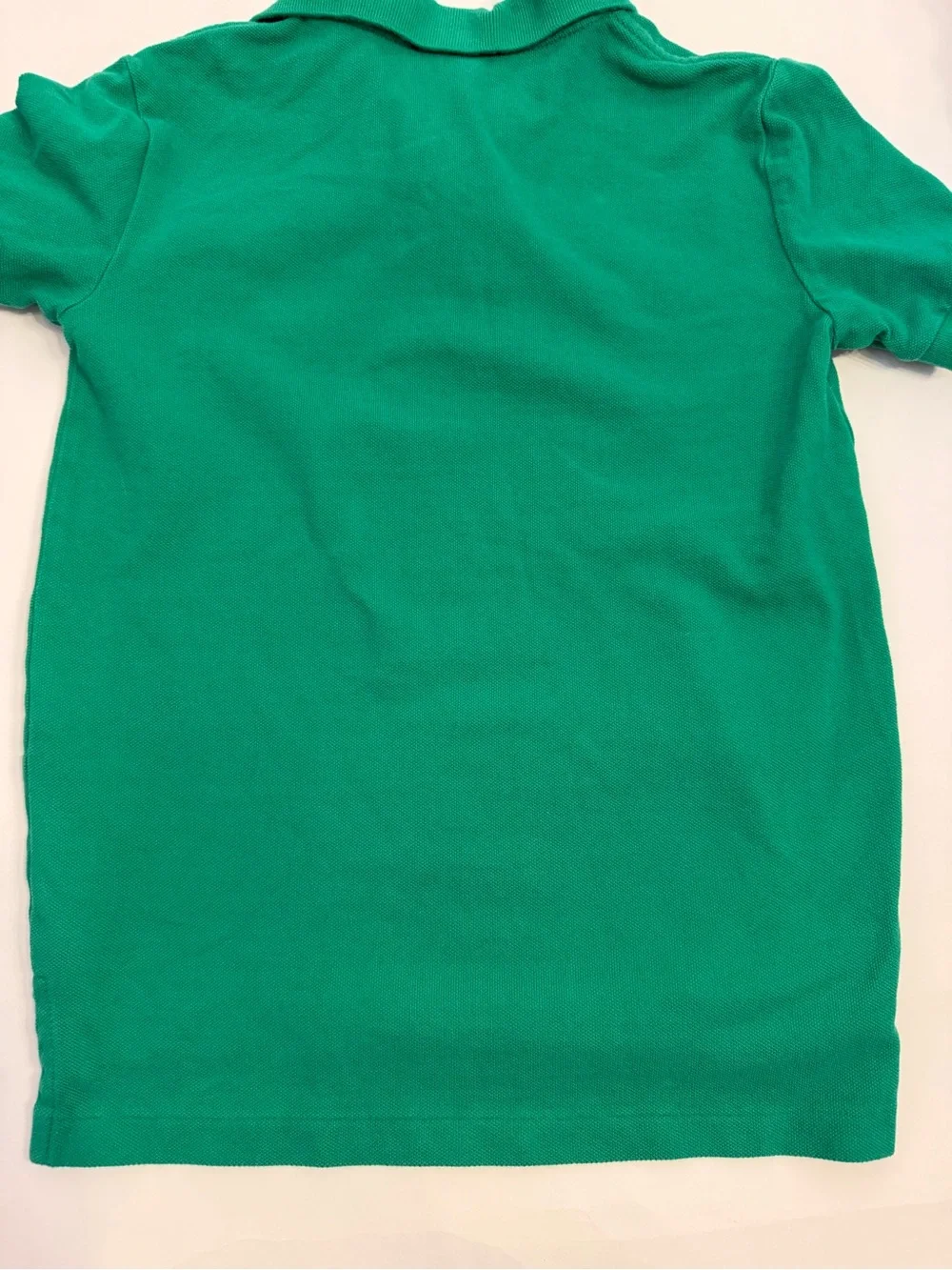 Ralph Lauren Polo Kids Green Short Sleeve Cotton Polo size 7